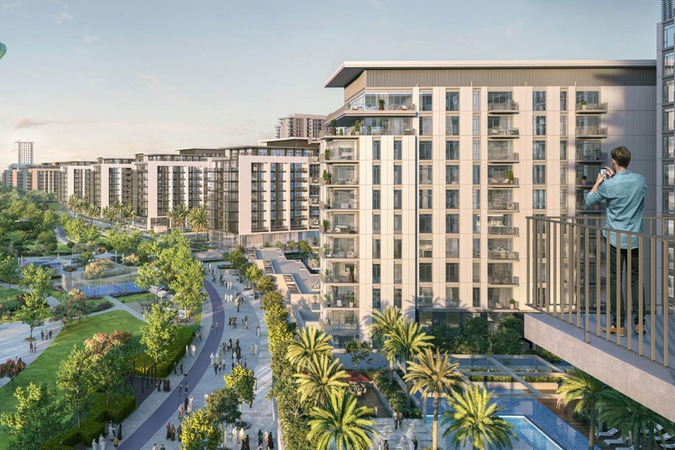 Modern Dubai skyline and premium residential communities representing Emaar property opportunities
